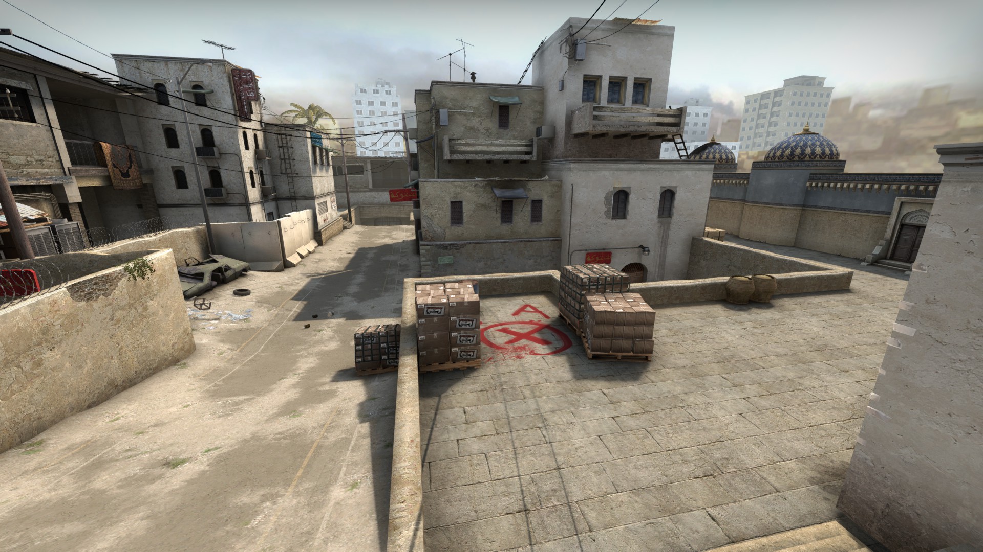 CS 1.6 de_dust2 gameplay