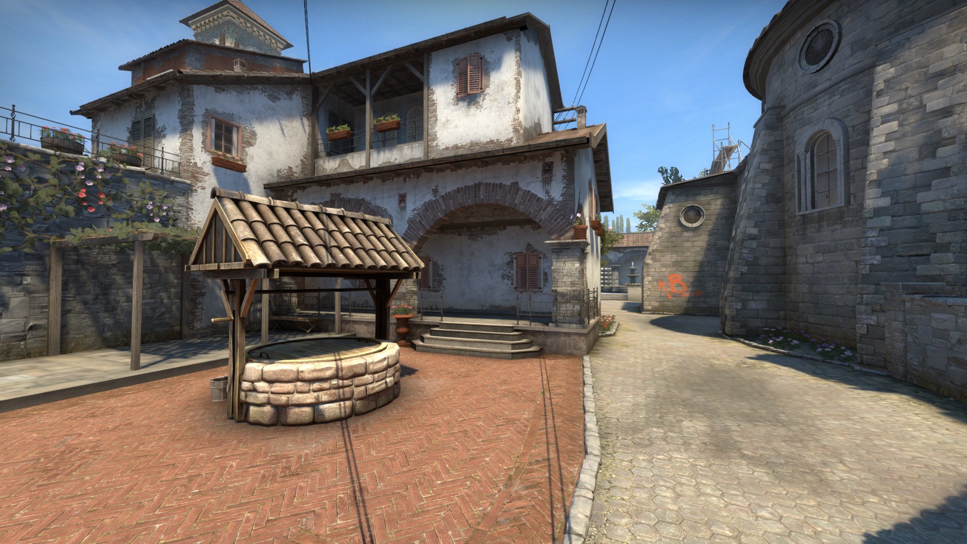 CS 1.6 de_inferno gameplay